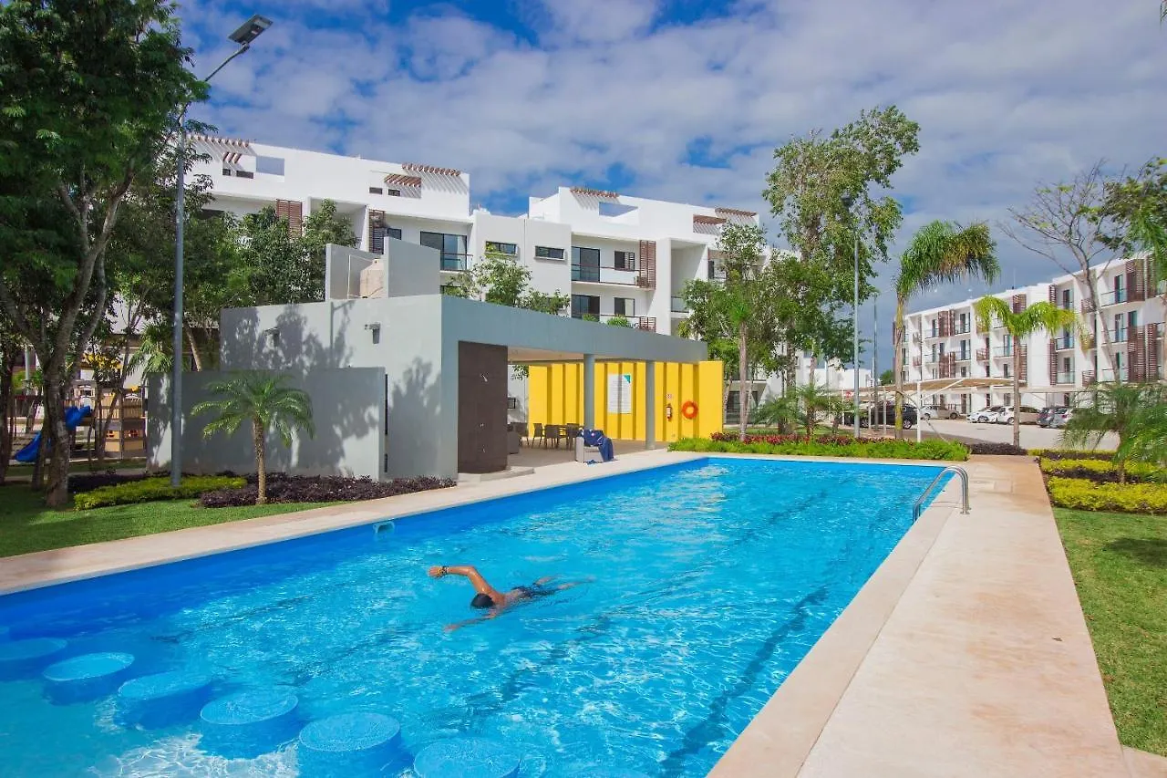 קנקון Breezy & Bright Full Apartment